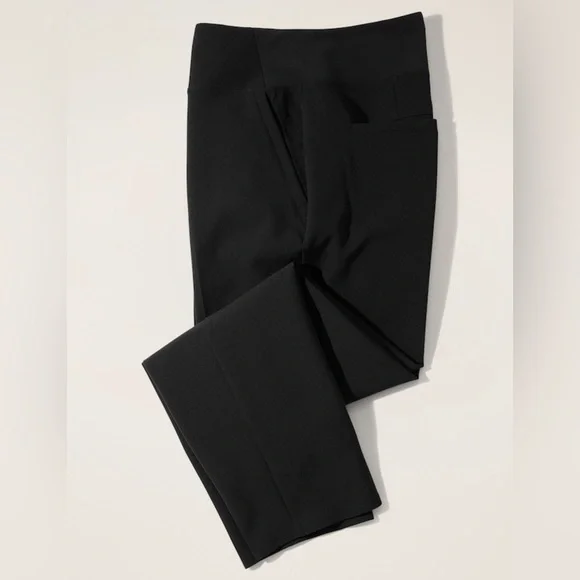 NWT Athleta Endless Black Pants size 12/P - Picture 6 of 10